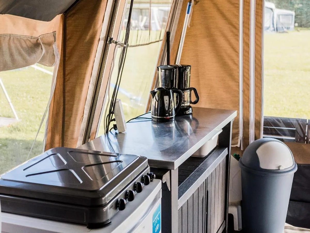 Nice Tent Lodge In A Holiday Park, Adjacent To The Forest, Luxembourg At 30 Km Nommern